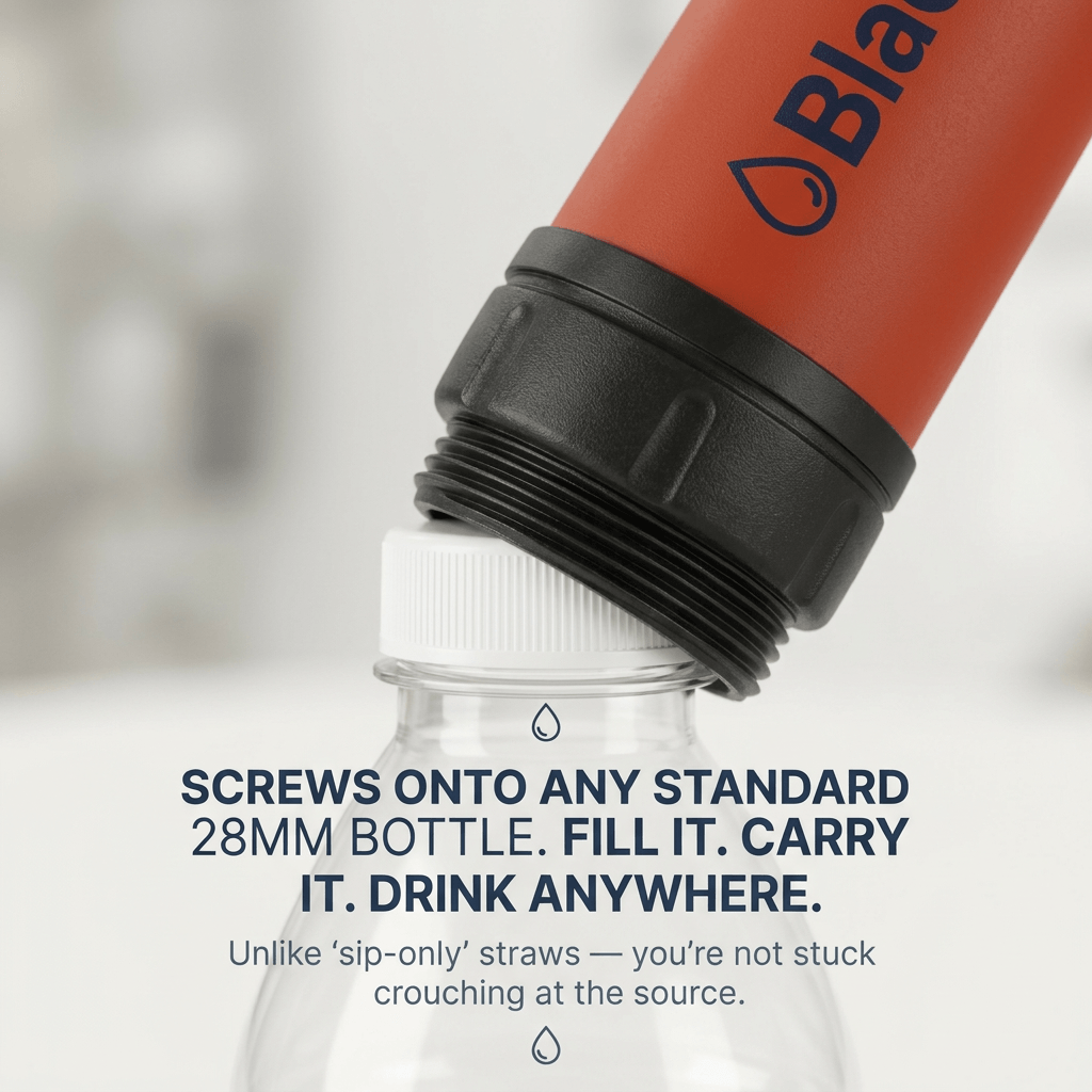 Blackout Water Survival Straw